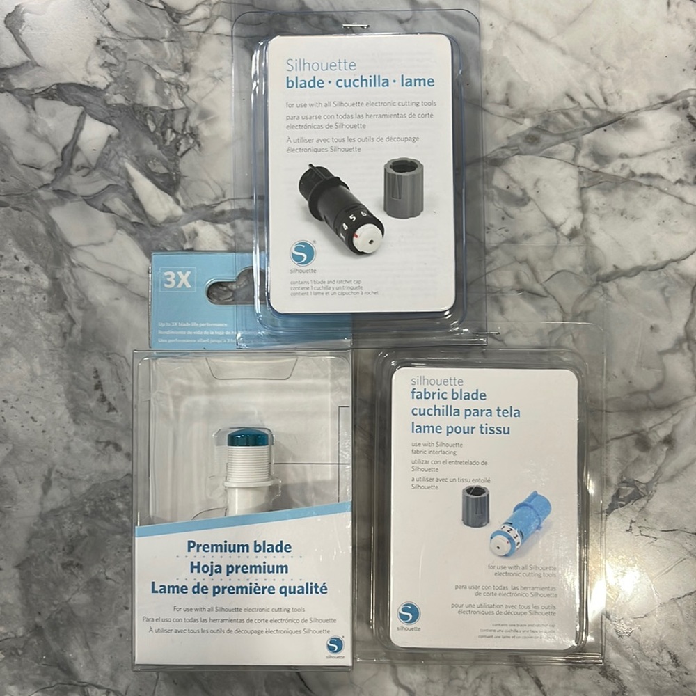 Silhouette Cameo 3 Blades